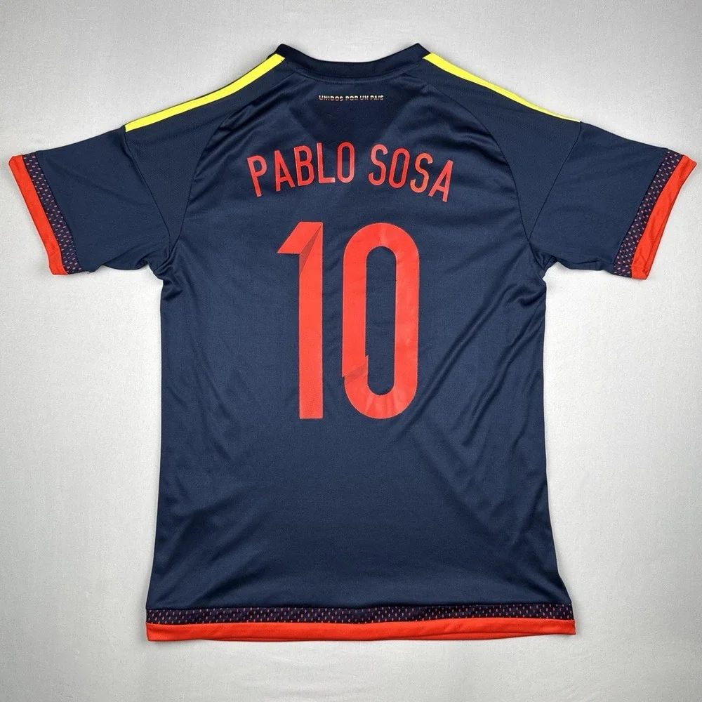 Adidas Colombia Pablo Sosa #10 Soccer Jersey ClimaCool Size M